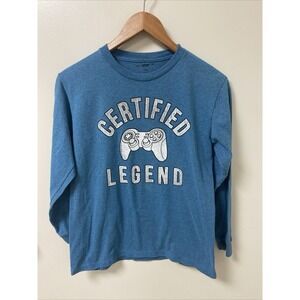 Urban‎ Pipeline Ultimate Tee BOYS Size M Certified Legend Gaming T-shirt Blue
